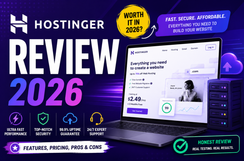  Hostinger Review 2026: Is It Still the Best Cheap Web Hosting for Beginners and Bloggers?