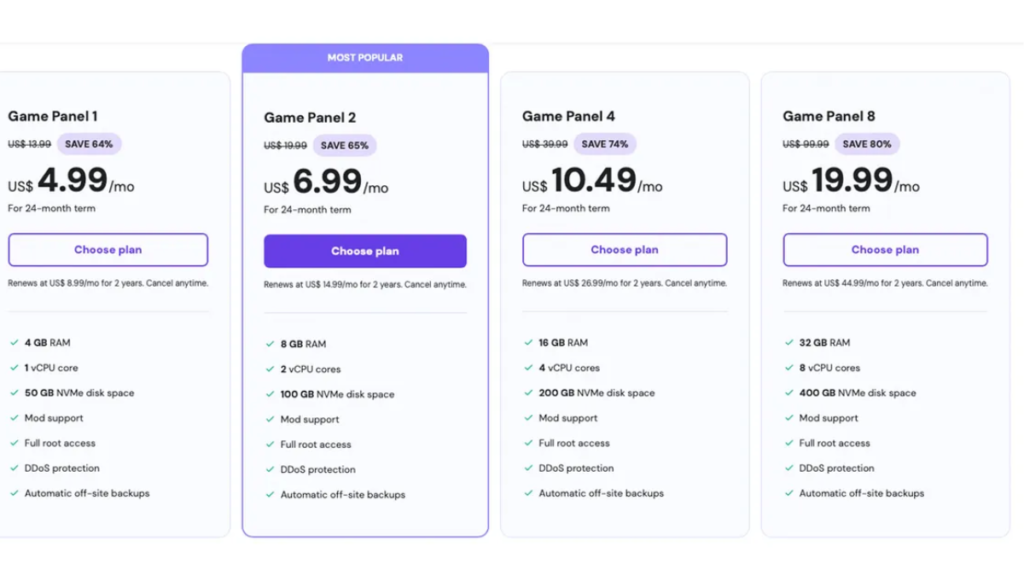 Minecraft Server Hosting