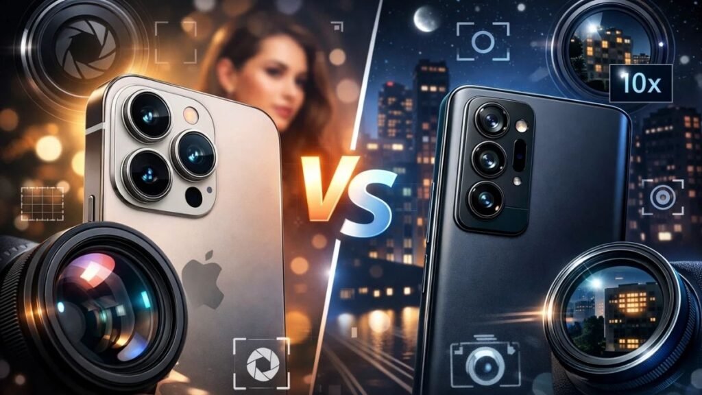 iPhone or Samsung, for Cameras
