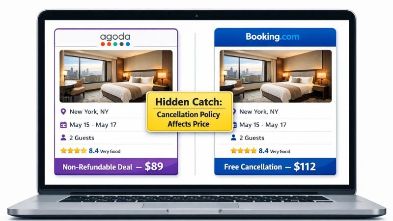 Why is Agoda cheaper than Booking.com
