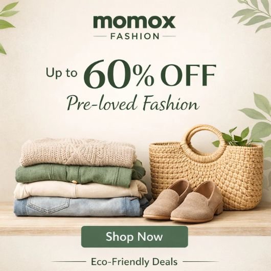 Momox Fashion: Up to 60% Off Pre-loved Styles