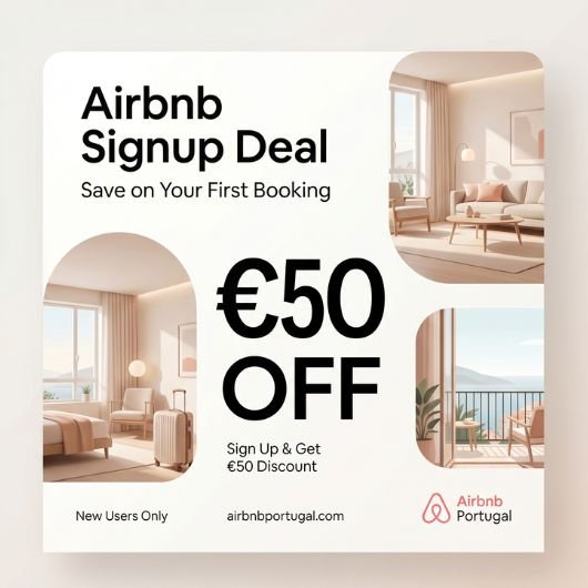 €50 Airbnb Signup Deal - Portugal