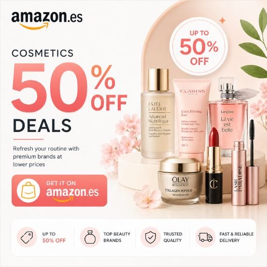 Cosmetics 50% Off Deals - Amazon.es