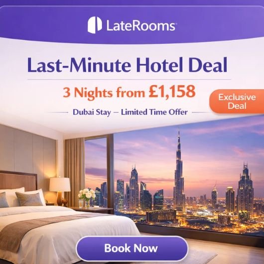 LateRooms Last-Minute Hotel Deal