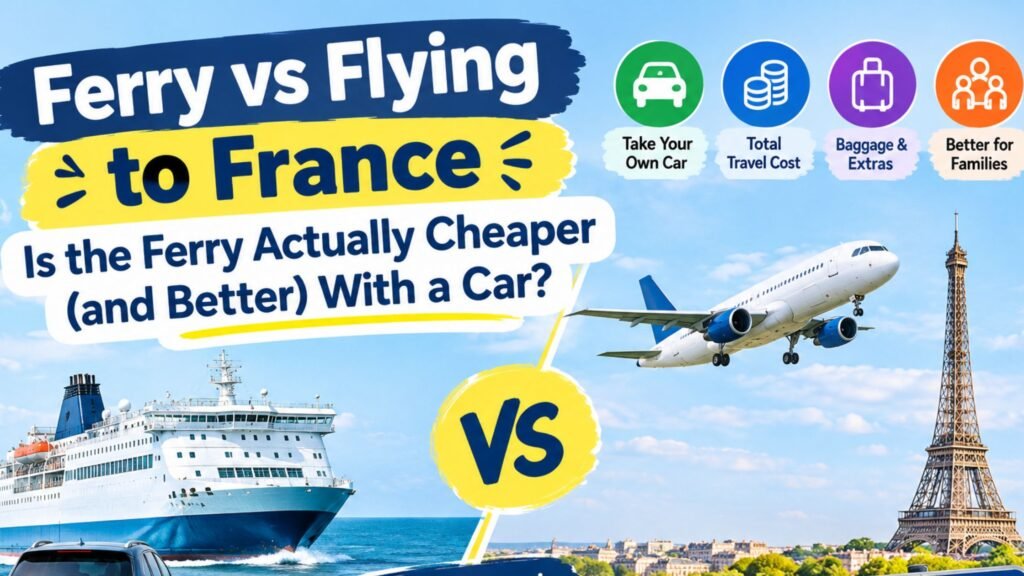 Ferry vs Flying to France