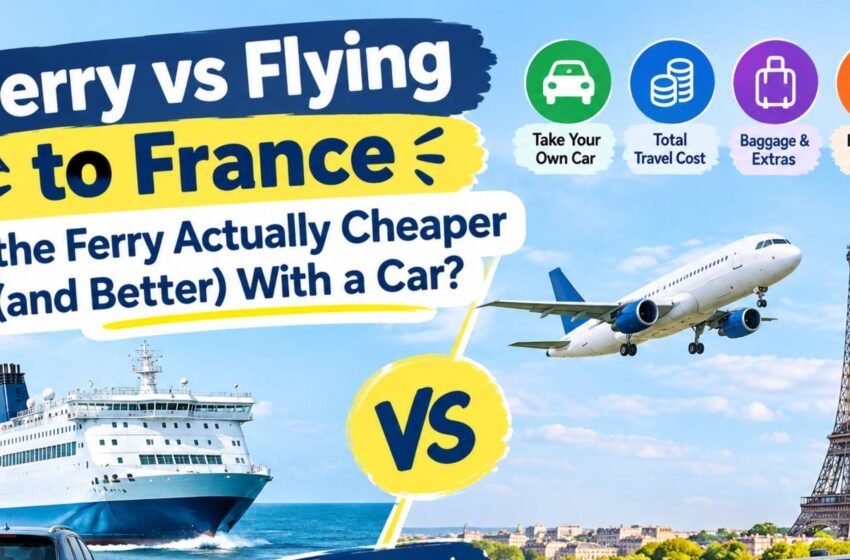  Ferry vs Flying to France: Is the Ferry Actually Cheaper (and Better) With a Car?