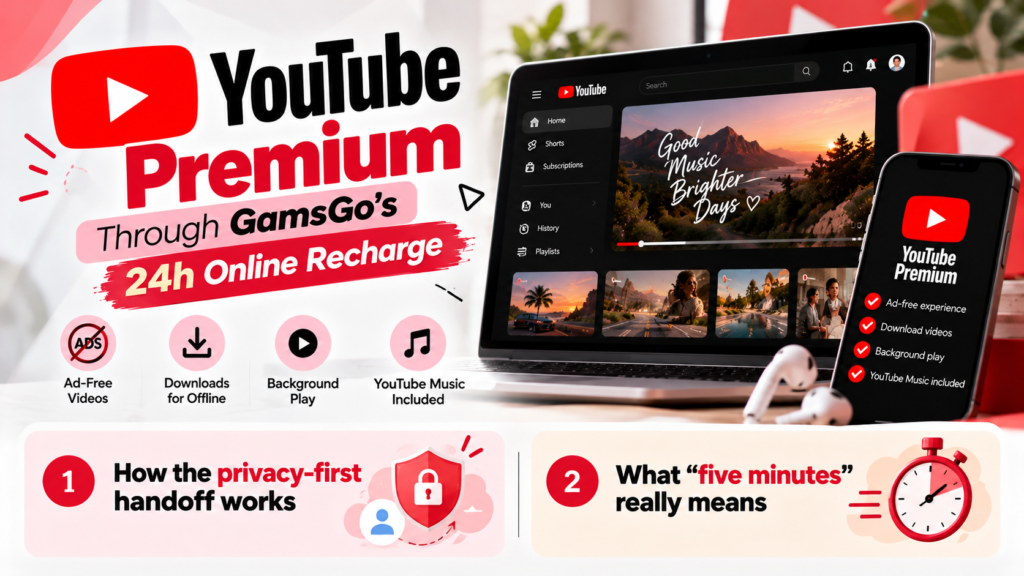 youtube-premium-gamsgo-24h-recharge-privacy-first-handoff-five-minutes